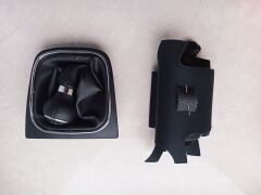 Оплётка руля без снятия оного и замена ручки КПП