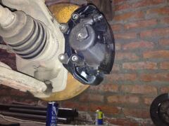 Замена передних тормозных дисков 256 на 280 image #1