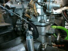 145. Тросиковый привод газа для карбюратора Озон