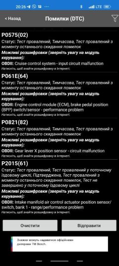 Блок управління двигуном