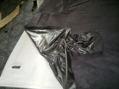 Потолок в черную алькантару image #1