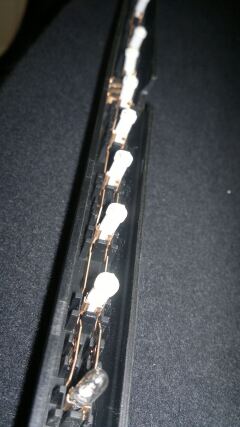 Светодиодизация заднего повторителя СТОПа