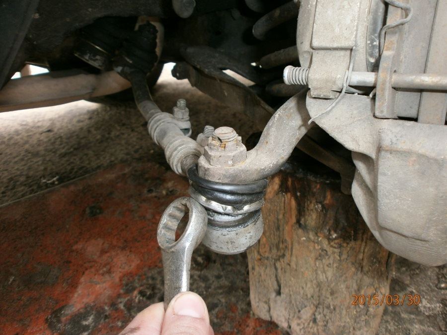 25.Замена пыльника рулевой тяги image #1