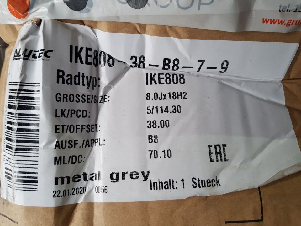 7. Диски на летний период — Alutec Ikenu Metal Grey R18 image #2