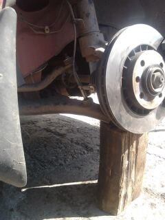 Замена передних амортизаторов, переход на опоры от Нубиры image #4