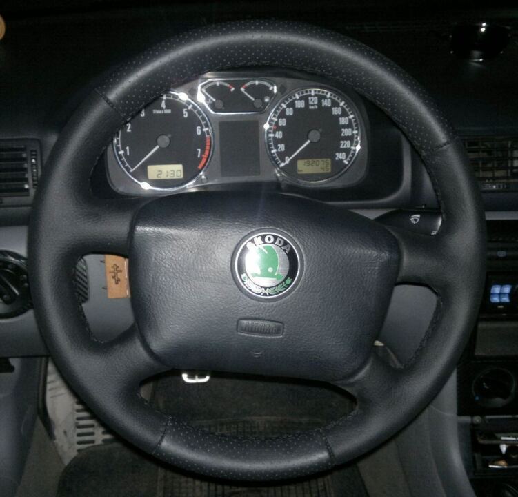 Руль в кожу +перфорация image #2