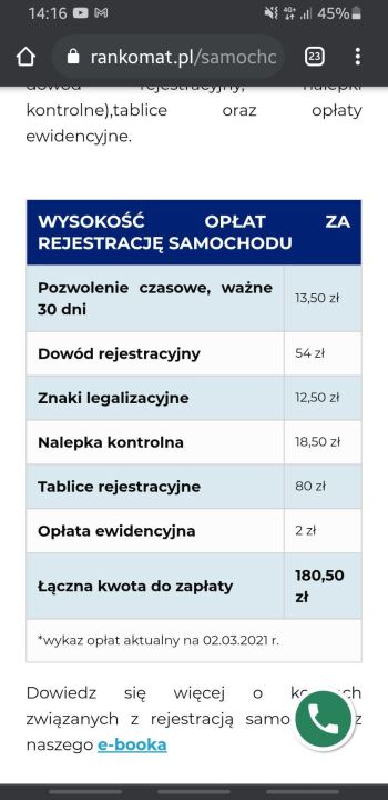 #27. Регистрация автомобиля в Польше image #2