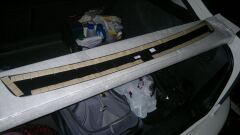 Накладка заднего бампера Милотек — примерка/мнения image #4