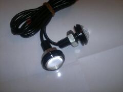 Ништяки — ништяки (эмбема от Ситиго задняя, бандана с логотипом Шкода) + светодиоды в бампер