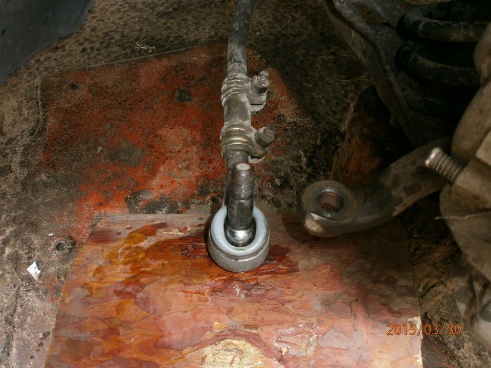 25.Замена пыльника рулевой тяги image #2