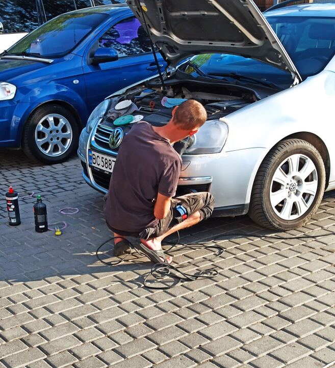 Полировка фар и озонирование/ионизация салона image #2