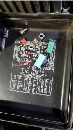 8. Отзывная кампания — PCB Relay block ASSY ABS