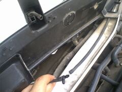 Разборка — чистка трапеции дворников