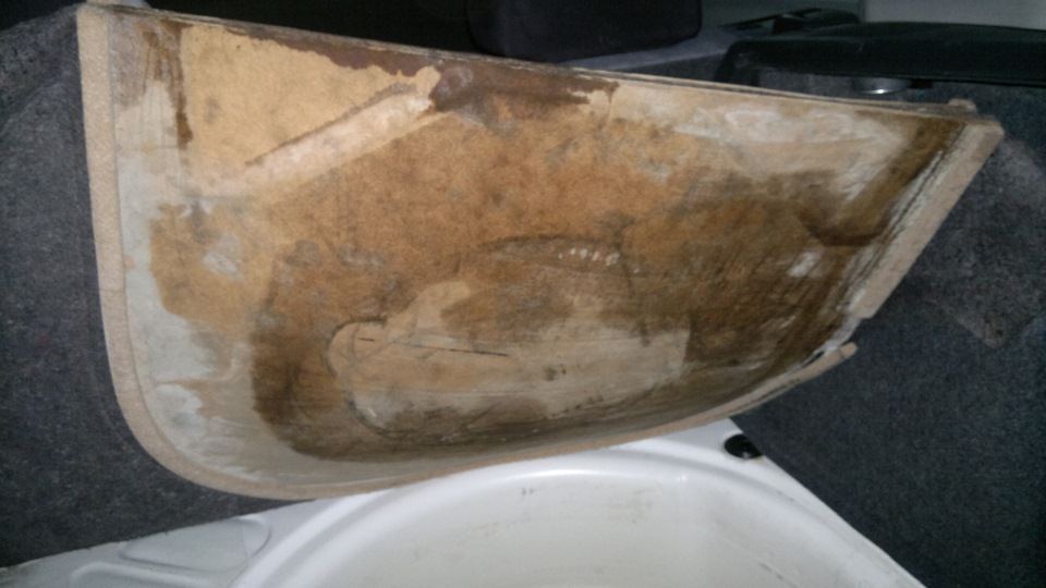 Вода в багажнике: беда-печаль и успешное решение проблемы image #2