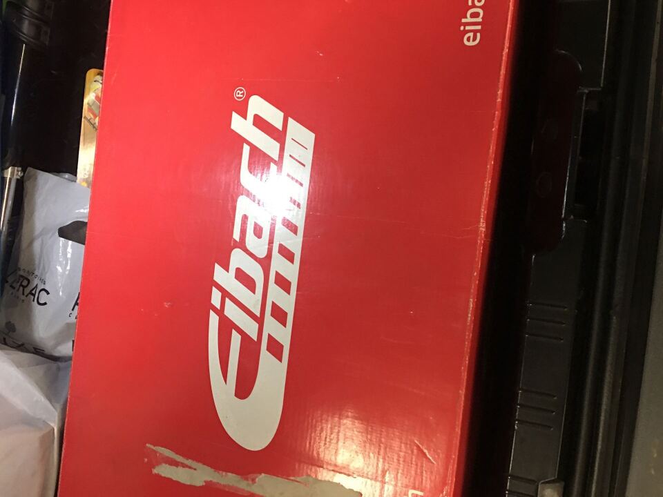 Новые ножки s704a подвеска, eibach пружины image #2