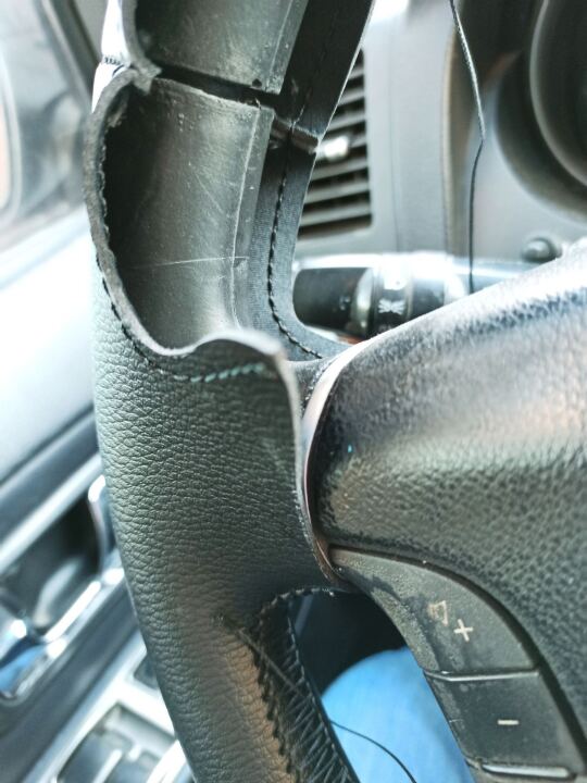 Самостоятельная перетяжка руля image #2