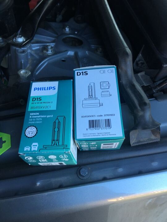Замена ламп DS1 Philips +150 image #2